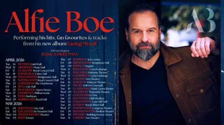 Alfie Boe 45 years
