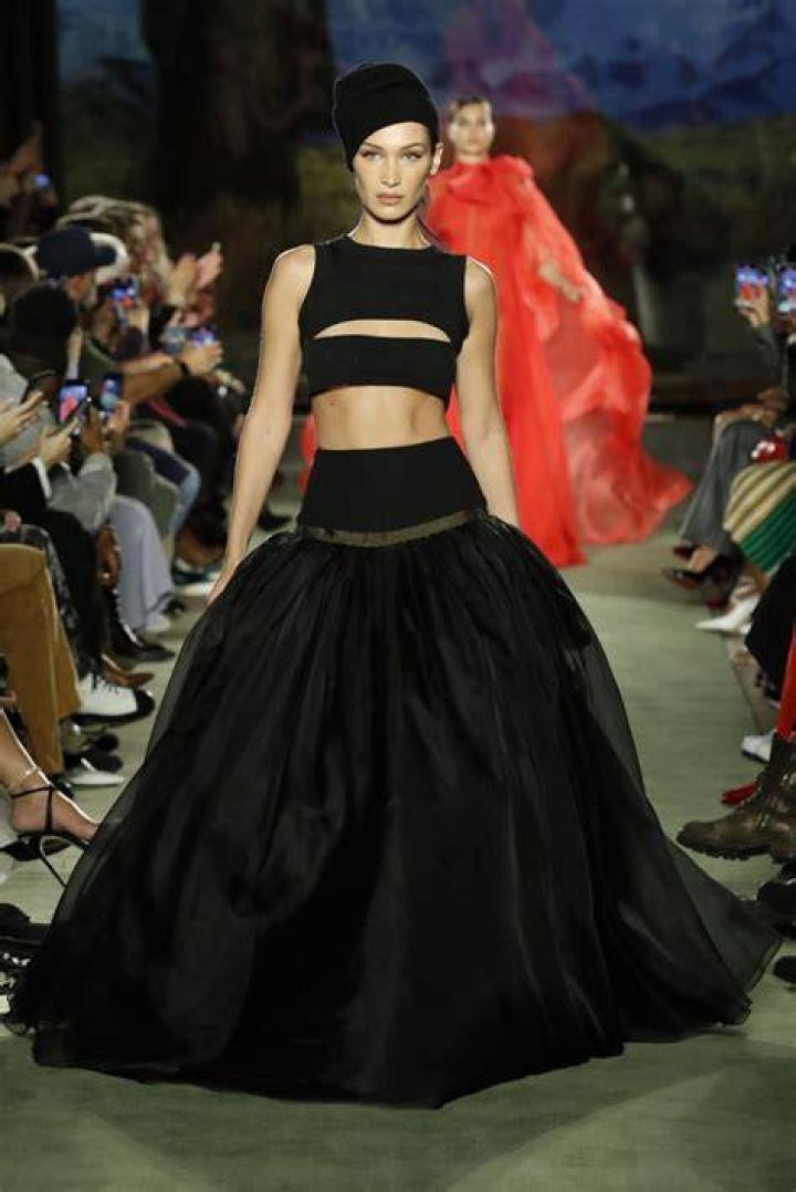 Bella Hadid at Brandon Maxwell