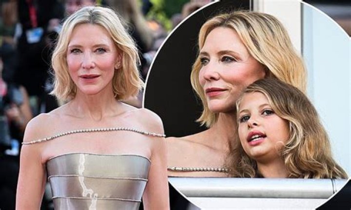 Cate Blanchett & daughter Edith 