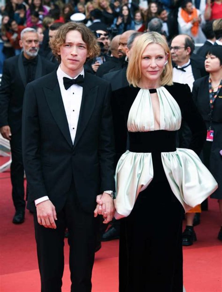 Cate Blanchett & son Ignatius 