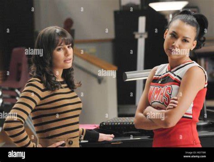 GLEE, (from left): Lea Michele, Cory Monteith, 'Showmance', (Season 1, ep. 102, aired Sept. 9, 2009), 2009-. photo: Carin Baer / &copy; Fox Television / Courtesy: Everett Collection