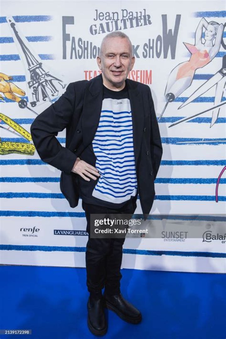 Jean Paul Gaultier attends the Jean Paul Gaultier by Olivier Rousteing Couture Fall Winter 2022 2023 show as part of Paris Fashion Week on July 06, 2022 in Paris, France. Photo by Nasser Berzane/ABACAPRESS.COM Pictured: North West,Kim Kardashian West Ref: SPL5324473 060722 NON-EXCLUSIVE Picture by: AbacaPress / SplashNews.com Splash News and Pictures USA: +1 310-525-5808 London: +44 (0)20 8126 1009 Berlin: +49 175 3764 166 United Arab Emirates Rights, Australia Rights, Bahrain Rights, Canada Rights, Greece Rights, India Rights, Israel Rights, South Korea Rights, New Zealand Rights, Qatar Rights, Saudi Arabia Rights, Singapore Rights, Thailand Rights, Taiwan Rights, United Kingdom Rights, United States of America Rights